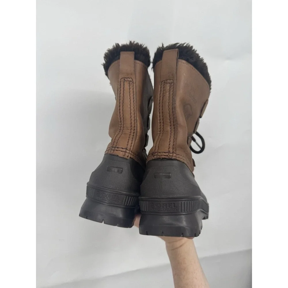 SOREL Women's Badger Boot Winter Duck Style Snow Boot‎ Sz 8 Insulated Waterproof